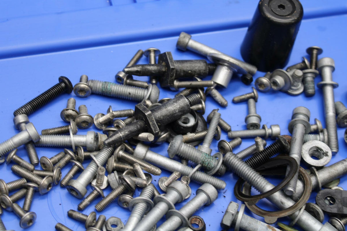 06-12 BMW F800ST ENGINE MOUNTING BOLTS HARDWARE MOTOR LEFTOVER BB291