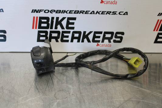 00 SUZUKI SV650 LEFT CLIP ON HANDLE HORN SIGNALS SWITCH SWITCHES BB156