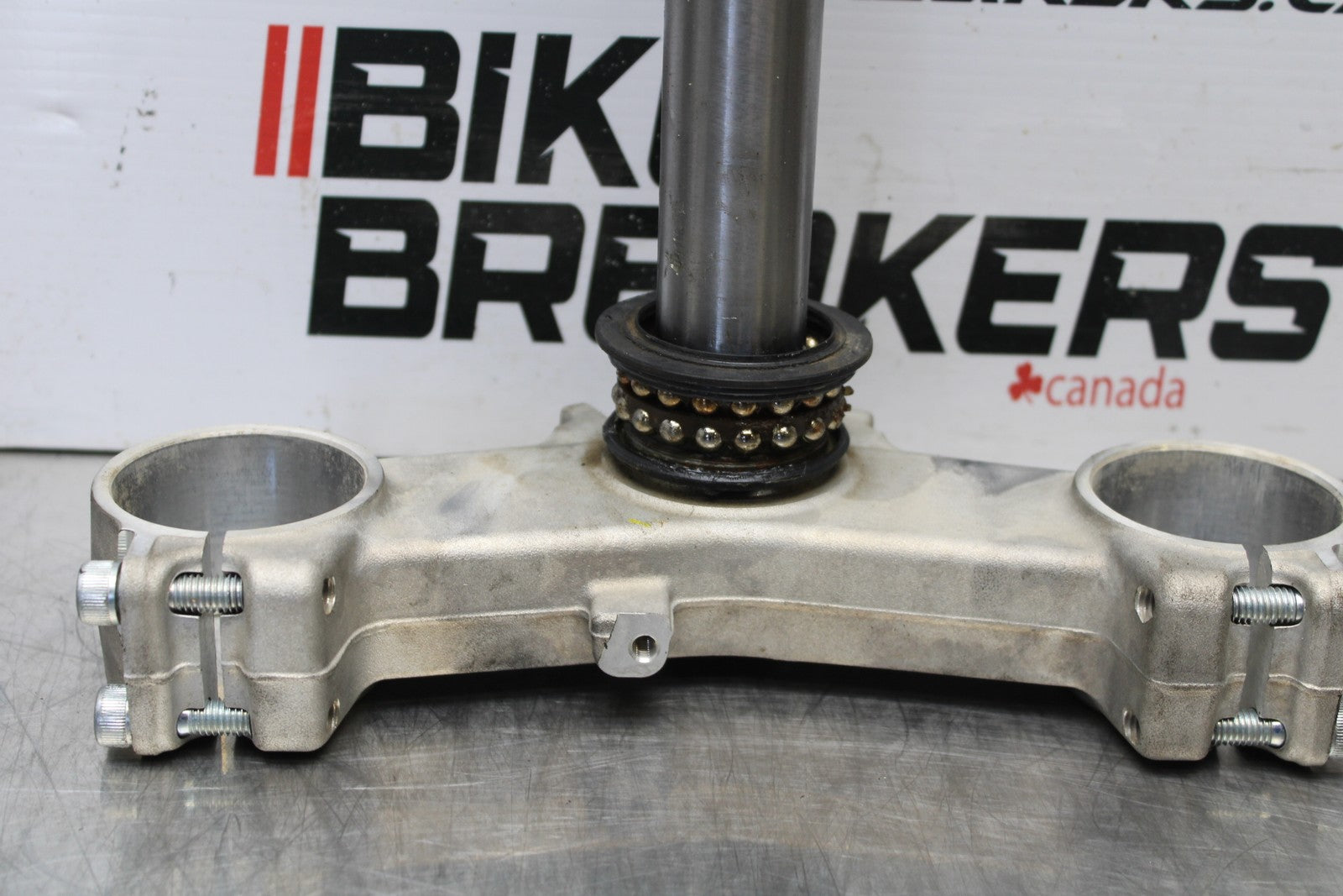 21-23 KAWASAKI NINJA ZX6R FRONT FORKS CLAMP LOWER TRIPLE TREE STEM BB179