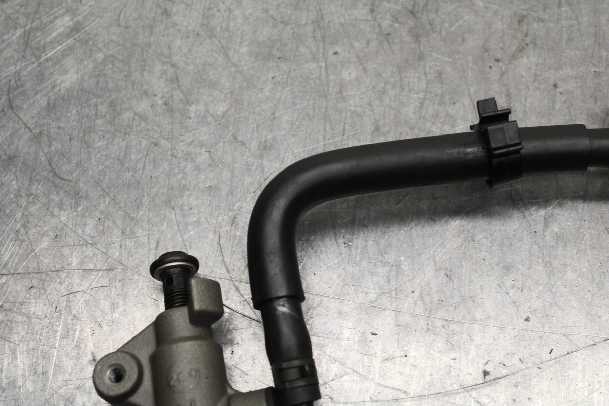 09-14 YAMAHA YZF R1 REAR BACK BRAKE MASTER CYLINDER W RESERVOIR BB119
