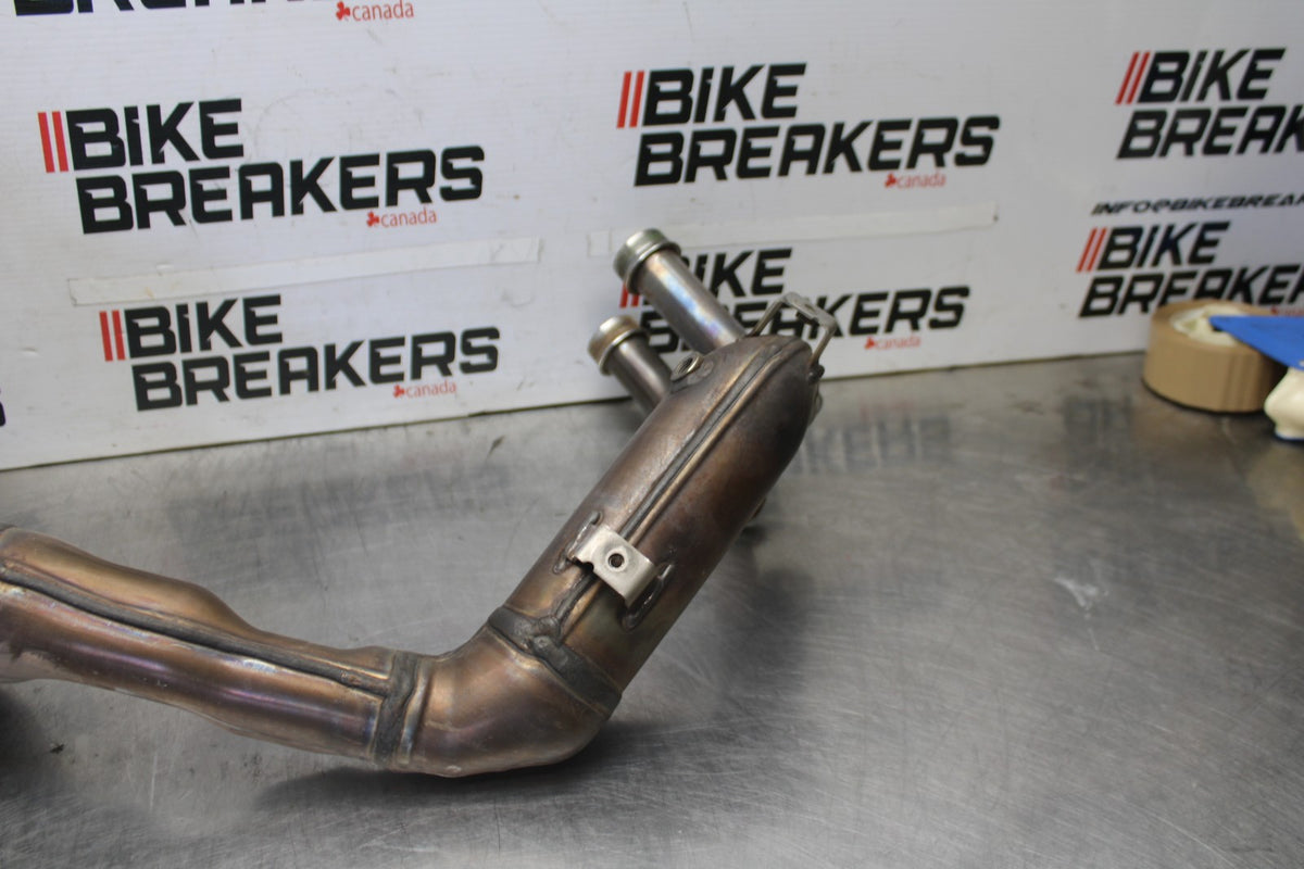 23-24 YAMAHA MT-07 FULL EXHAUST SYSTEM HEADERS PIPE MUFFLER BB927