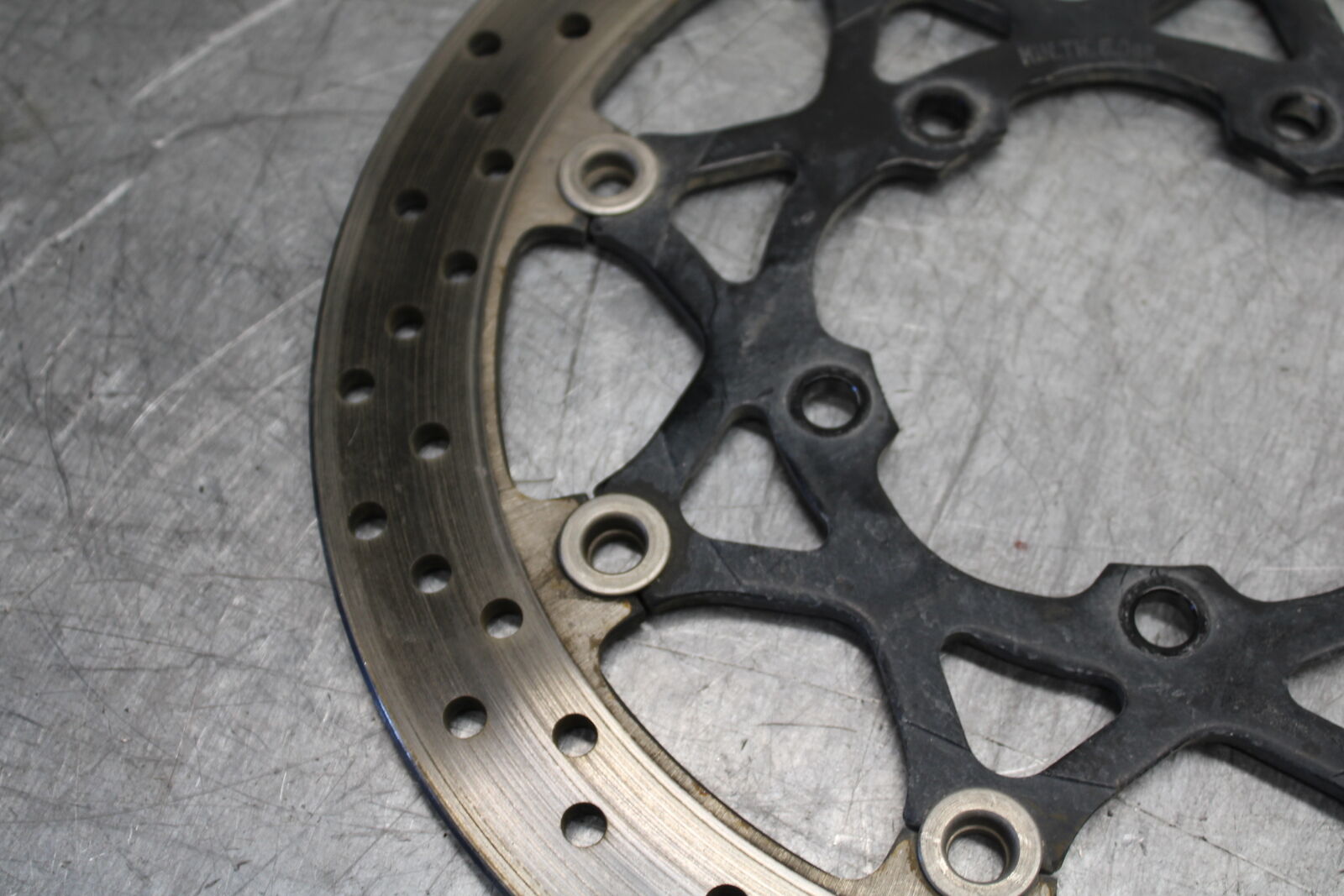 06-07 SUZUKI GSXR 600 FRONT LEFT RIGHT BRAKE ROTORS DISCS BB243