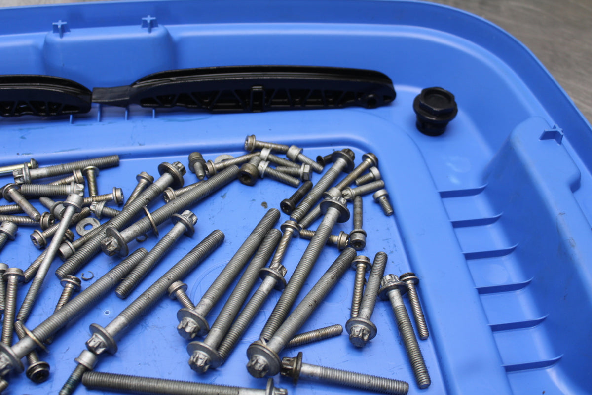 10-11 BMW S1000RR ENGINE MOUNTING BOLTS HARDWARE MOTOR SCREWS BB168
