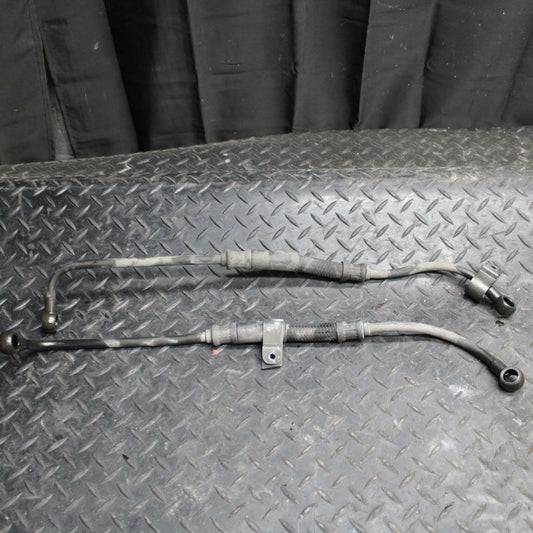 86 SUZUKI GS750ES ENGINE MOTOR OIL COOLER HOSES BB233