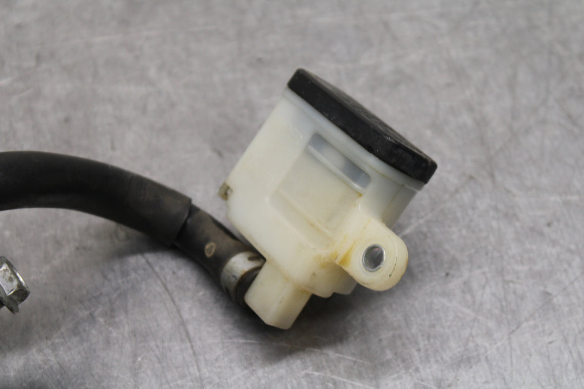 06-07 SUZUKI GSXR750 REAR BACK BRAKE MASTER CYLINDER W RESERVOIR BB132