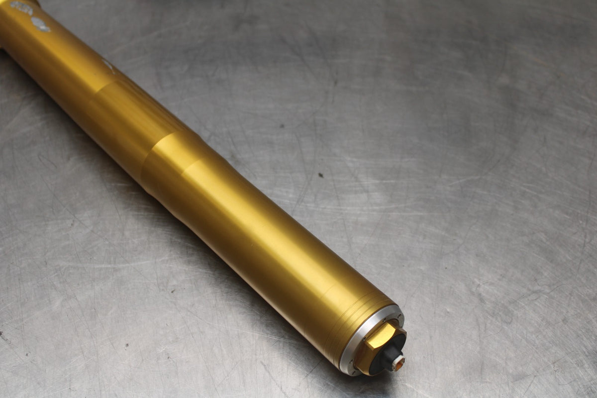 24 APRILIA TUONO V4 1100 FACTORY ABS LEFT FRONT FORK SHOCK SUSPENSION BB887