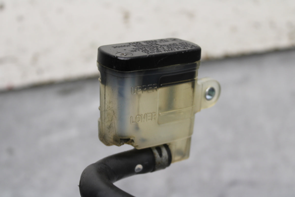 08-10 SUZUKI GSXR 600 REAR BACK BRAKE MASTER CYLINDER W RESERVOIR BB116