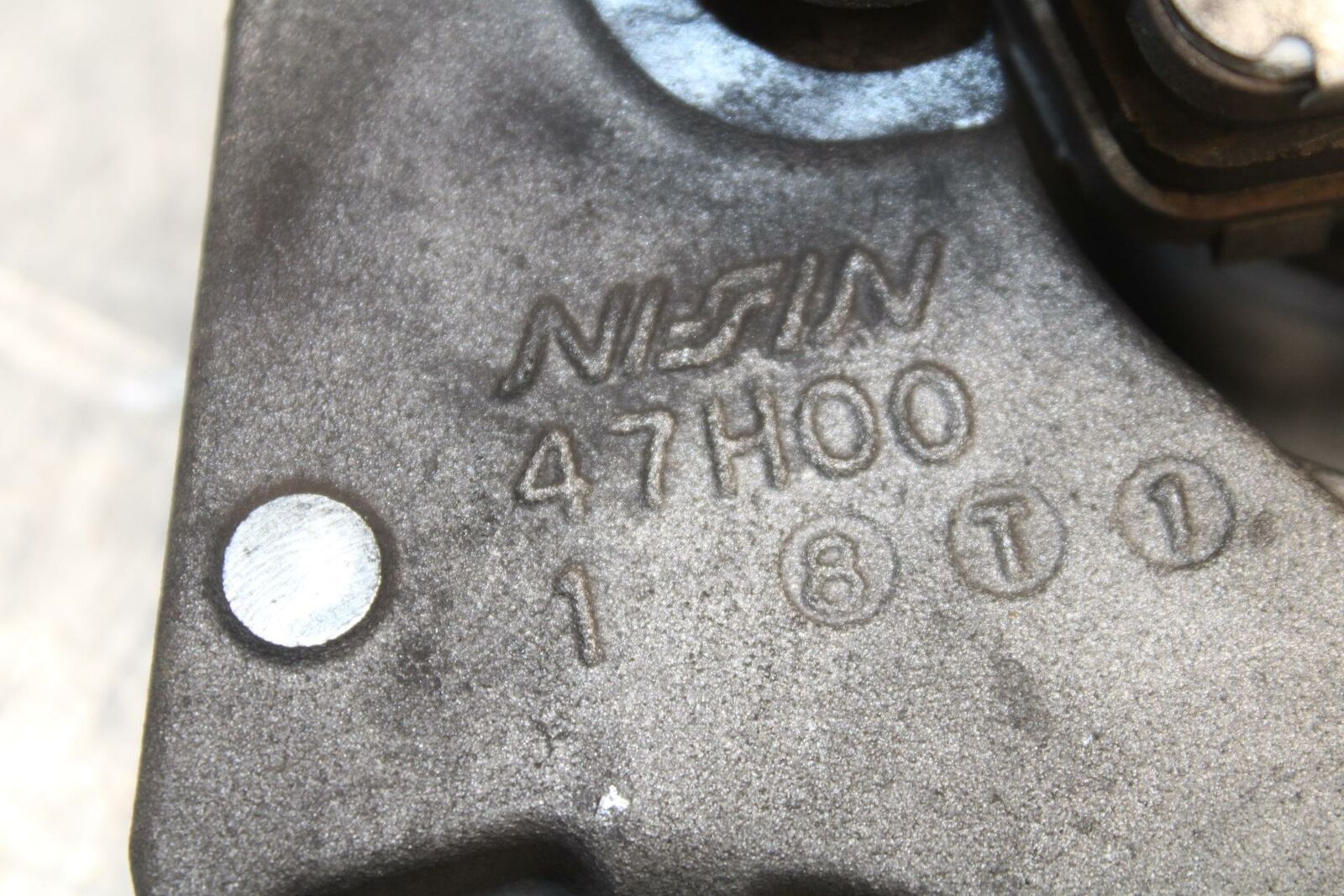 15-21 SUZUKI GSXR600 REAR BACK BRAKE CALIPER W MOUNT BRACKET BB418