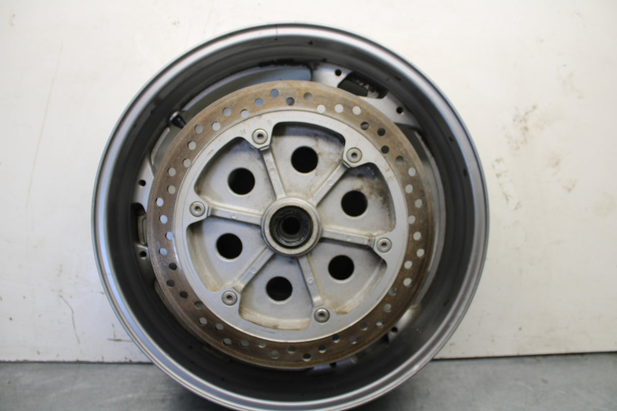 04-12 HONDA ST1300A REAR WHEEL AND ROTOR BACK BRAKE DISC (Item A) BB669