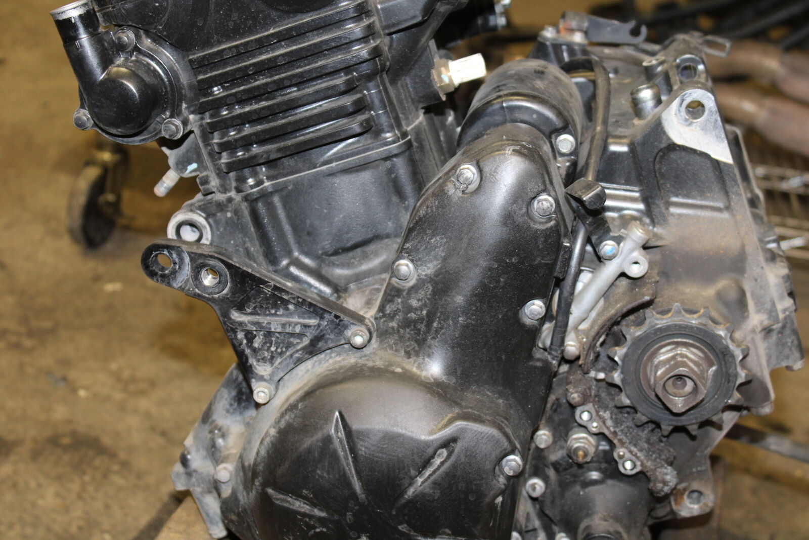 14-15 KAWASAKI NINJA 650 EX650F ABS ENGINE MOTOR BB741