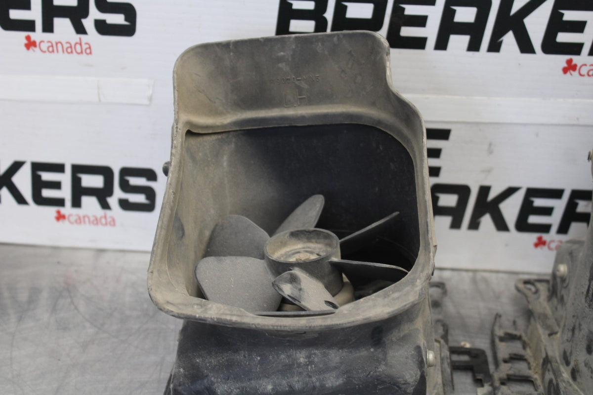 88-00 HONDA GOLDWING 1500 ENGINE RADIATOR COOLING FAN SET PAIR BB883