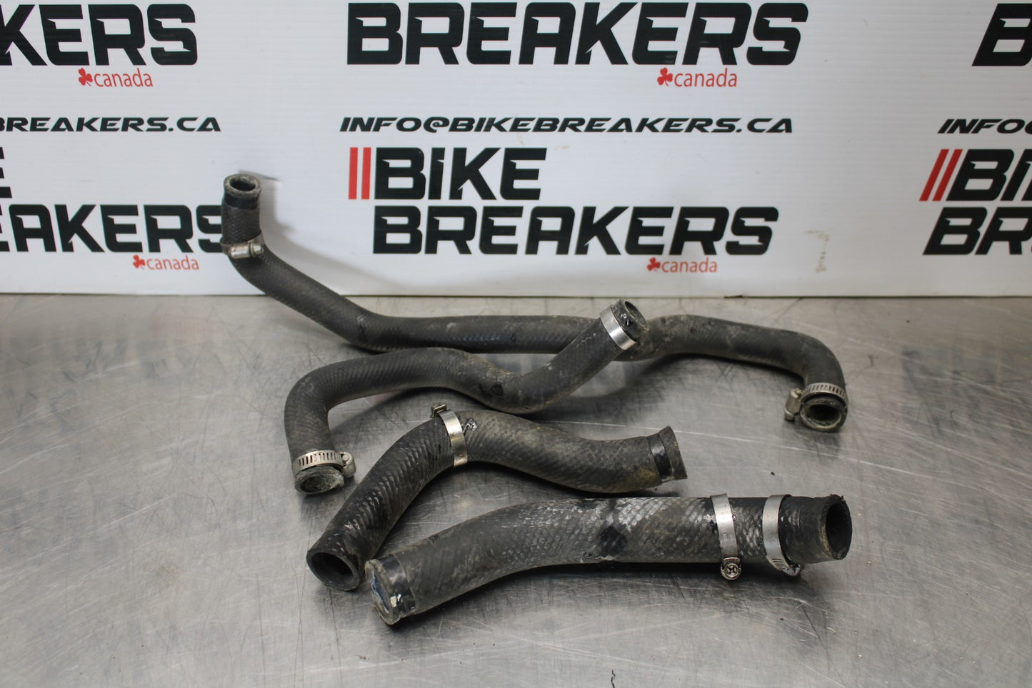 03-08 KAWASAKI VULCAN 1600 RADIATOR HOSES COOLANT WATER PIPES HOSE KIT BB196