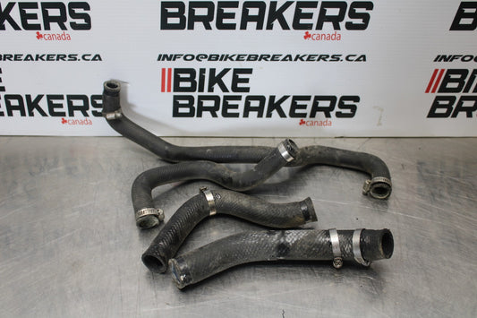 03-08 KAWASAKI VULCAN 1600 RADIATOR HOSES COOLANT WATER PIPES HOSE KIT BB196