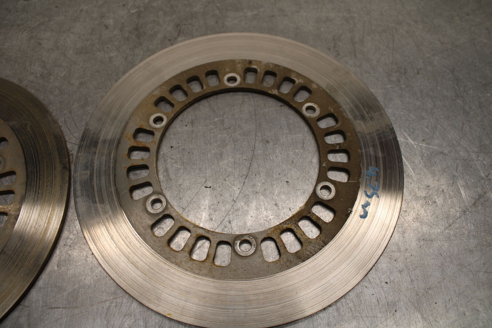 1984 Yamaha Virago 1000 FRONT LEFT RIGHT BRAKE ROTORS DISCS BB117