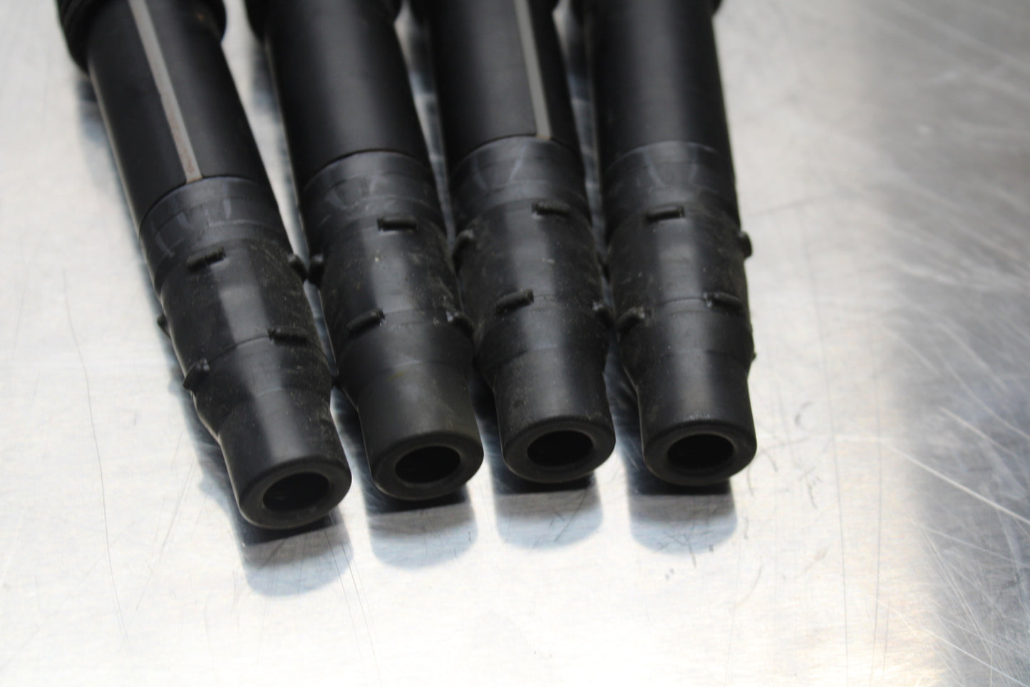 13-17 KAWASAKI NINJA ZX6R ZX636 ABS IGNITION COILS COIL SPARK PLUG CAPS BB143