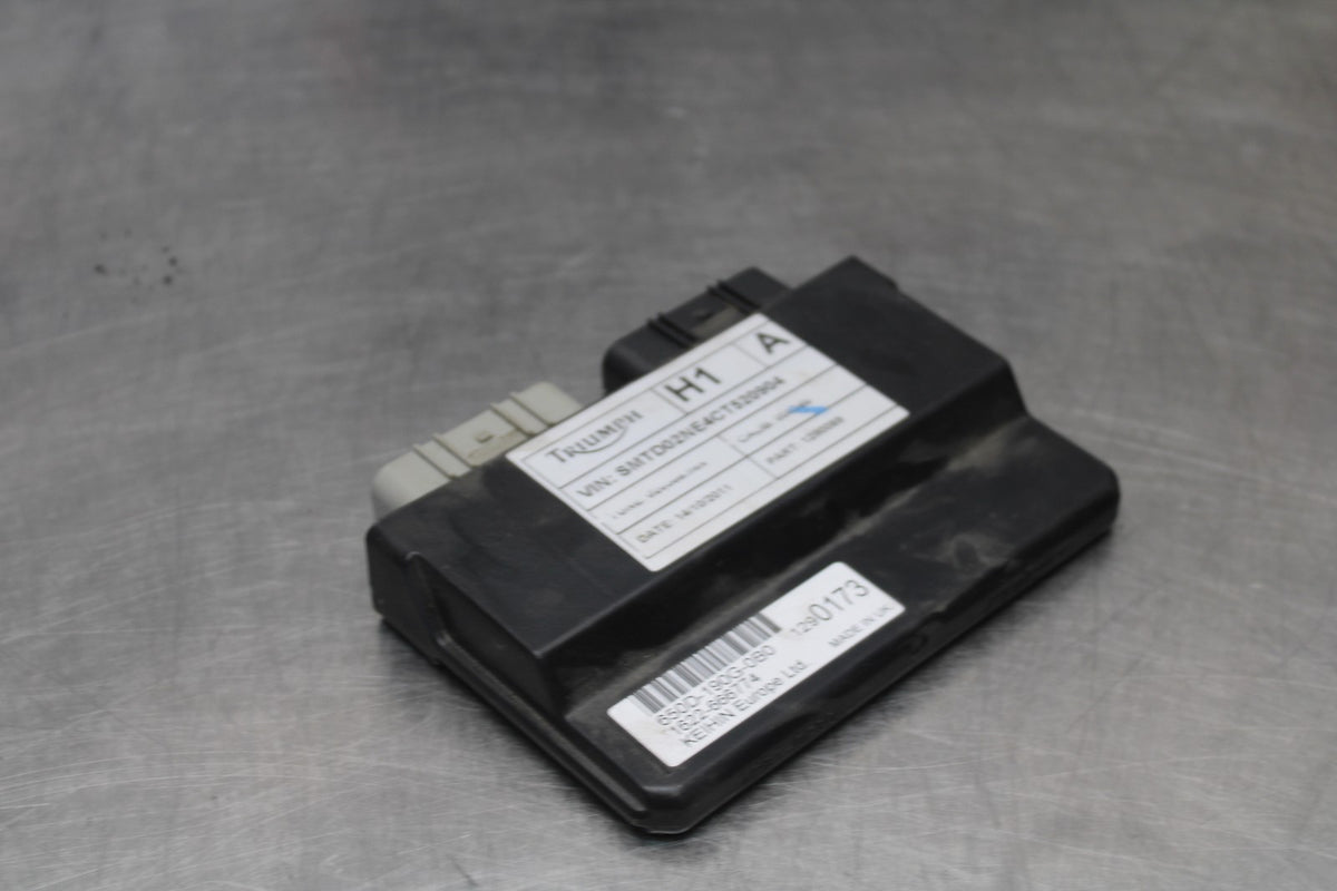 12 TRIUMPH STREET TRIPLE R ECU COMPUTER CONTROLLER UNIT BLACK BOX ECM BB914