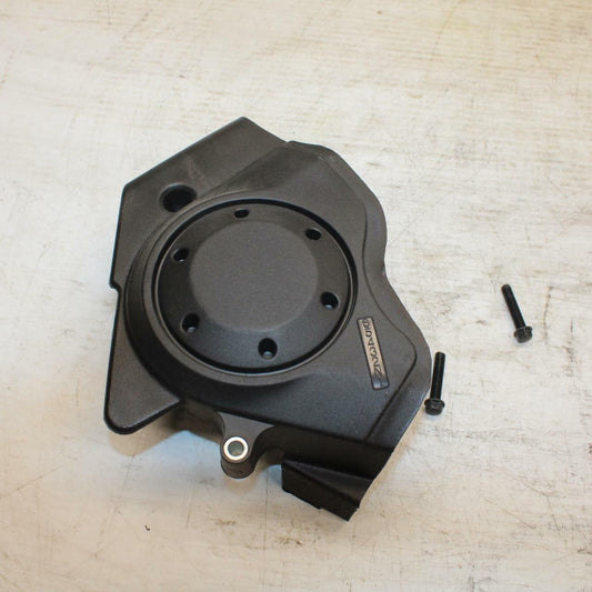11-12 KAWASAKI NINJA 400 EX400 C ENGINE SPROCKET COVER BB358