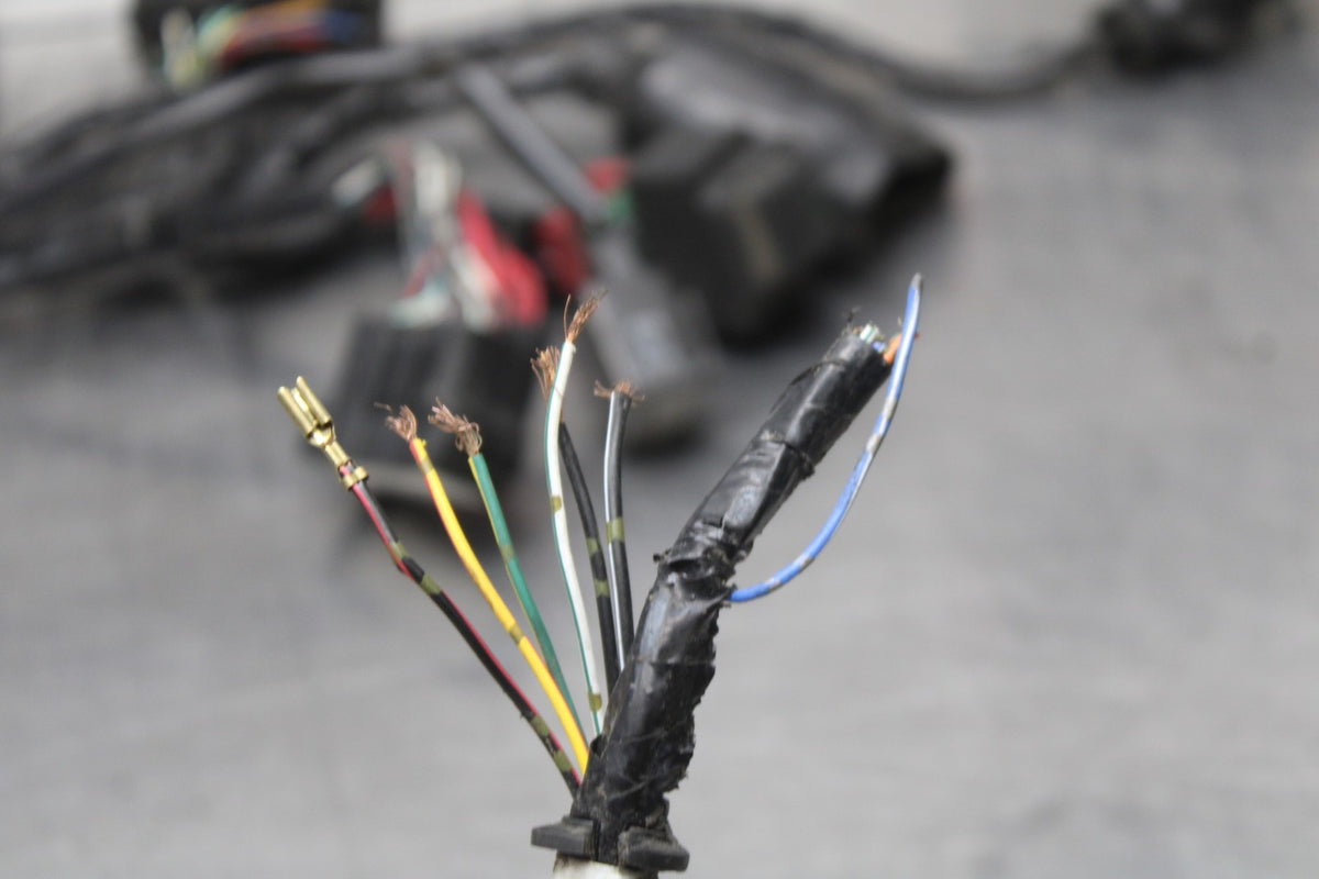 07 HONDA VTX1300R MAIN ENGINE WIRING HARNESS MOTOR WIRE LOOM BB825