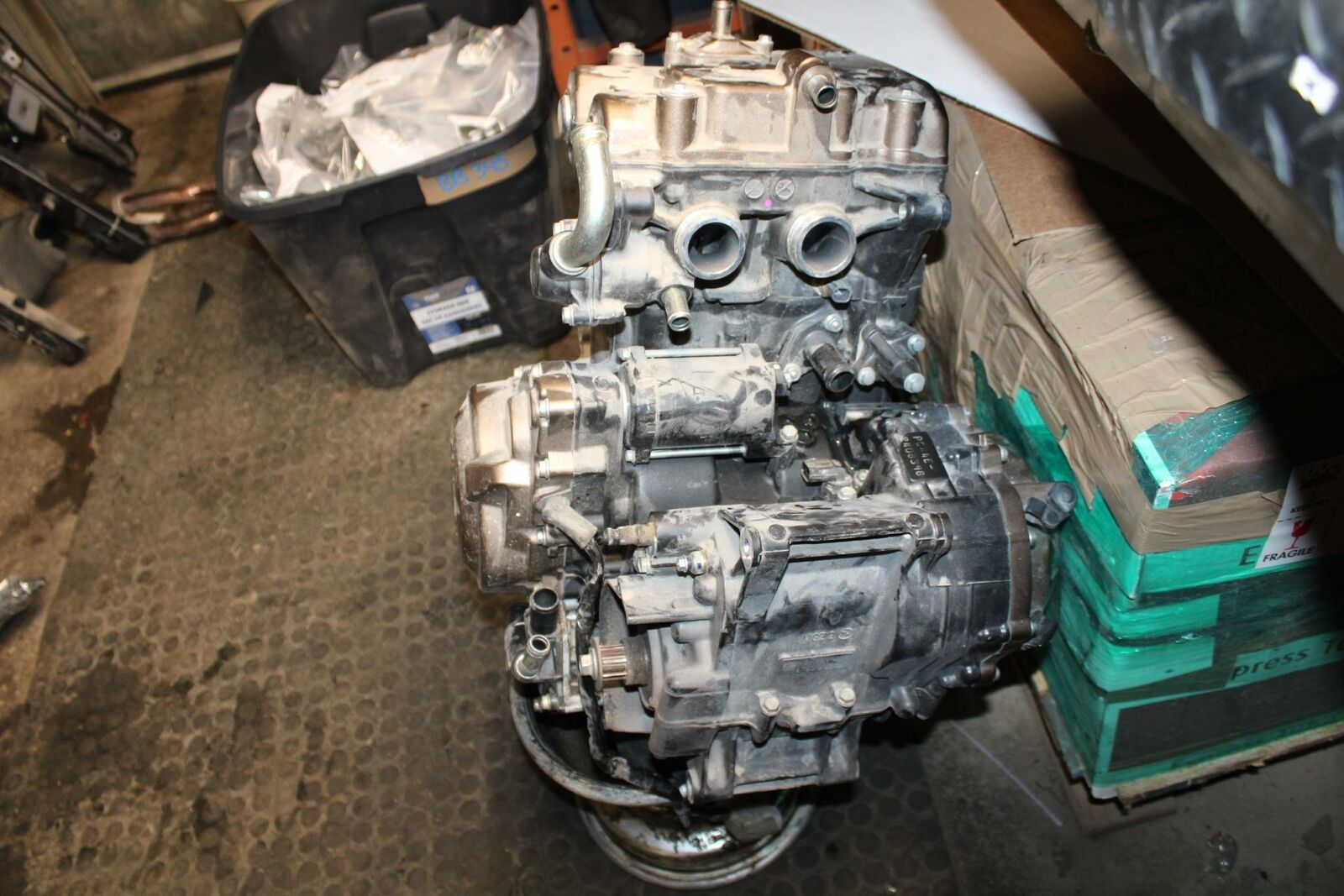 16-18 HONDA CBR500R ENGINE MOTOR BB345