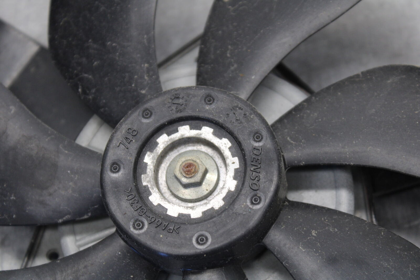 09-12 KAWASAKI NINJA ZX6R ENGINE RADIATOR COOLING FAN 59502-0580 BB698