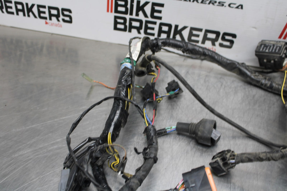 06-07 KAWASAKI NINJA 650R EX650A MAIN ENGINE WIRING HARNESS MOTOR WIRE LOOM BB77