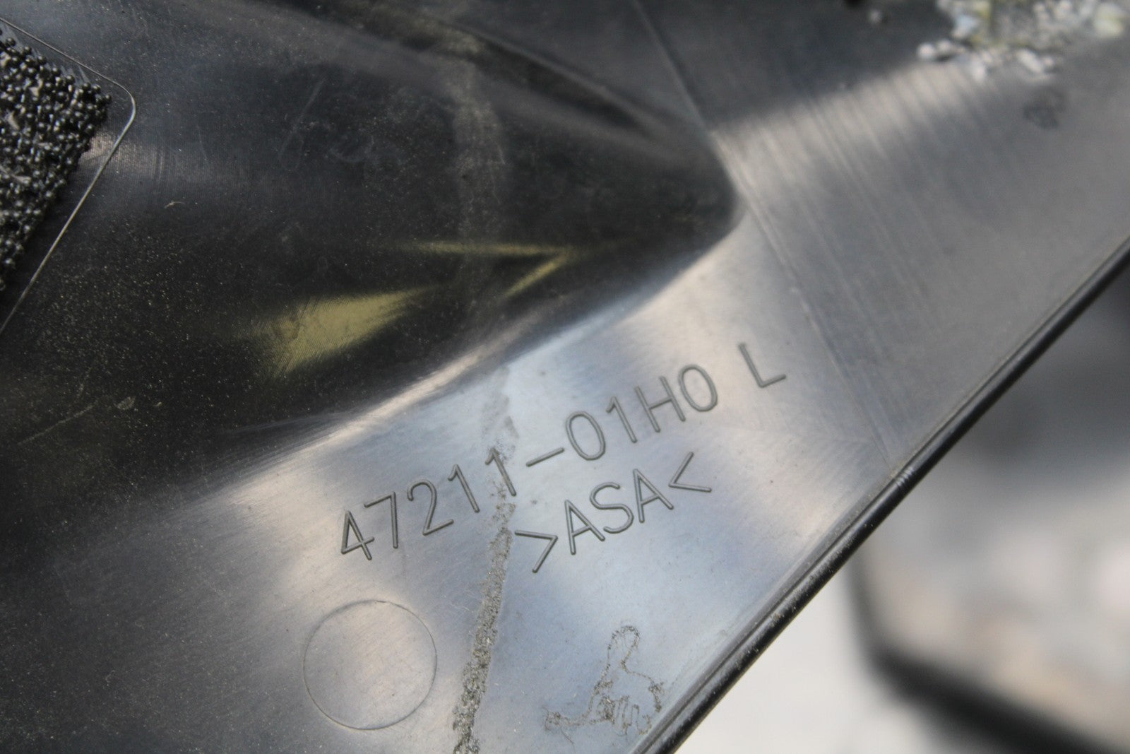 06-07 SUZUKI GSXR 600 RIGHT LEFT FRONT SIDE SEAT PANELS TRIMS COWLS BB178
