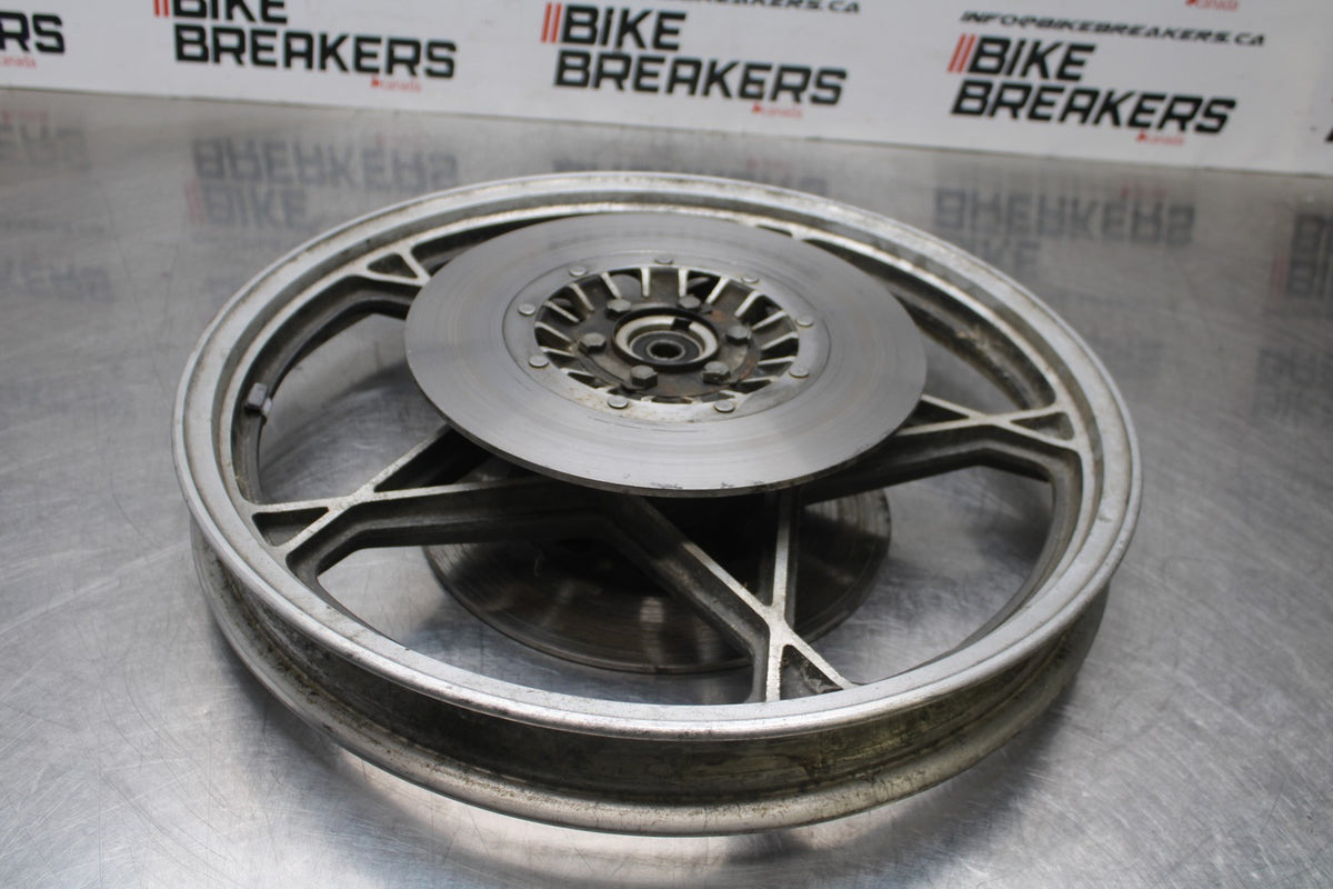 78-79 SUZUKI GS1000 FRONT WHEEL FRONT RIM & ROTORS BB787