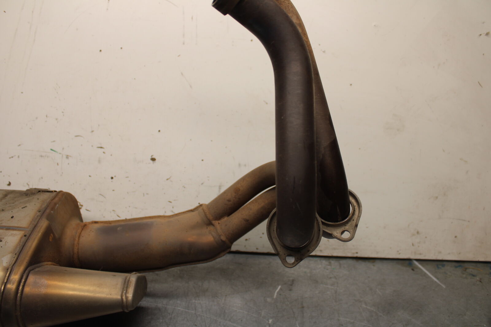 12-17 KAWASAKI ER-6N Z650 FULL EXHAUST SYSTEM HEADERS PIPE MUFFLER BB709