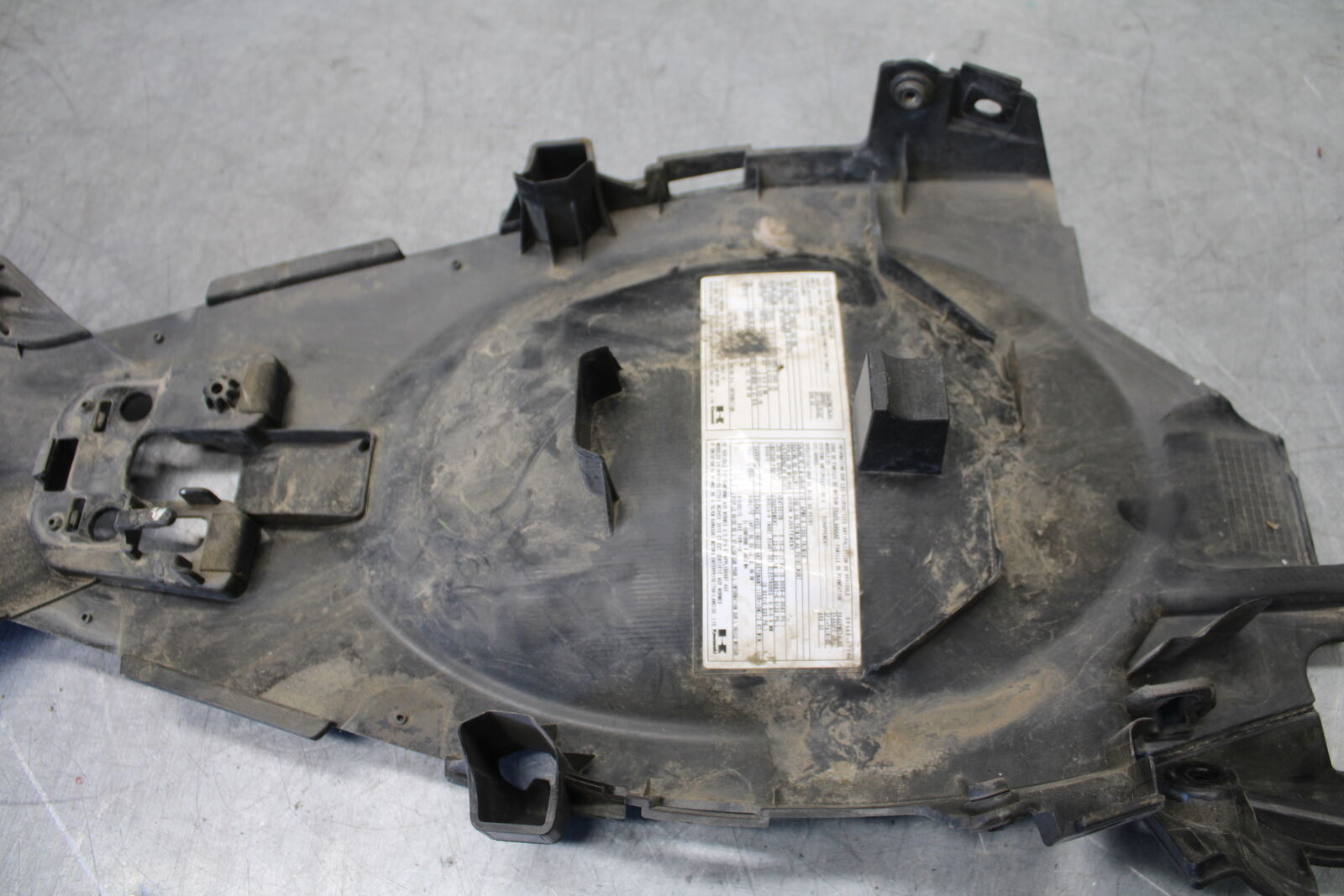 12-17 KAWASAKI ER-6N Z650 REAR BACK TAIL UNDERTAIL FAIRING COWL FENDER BB709