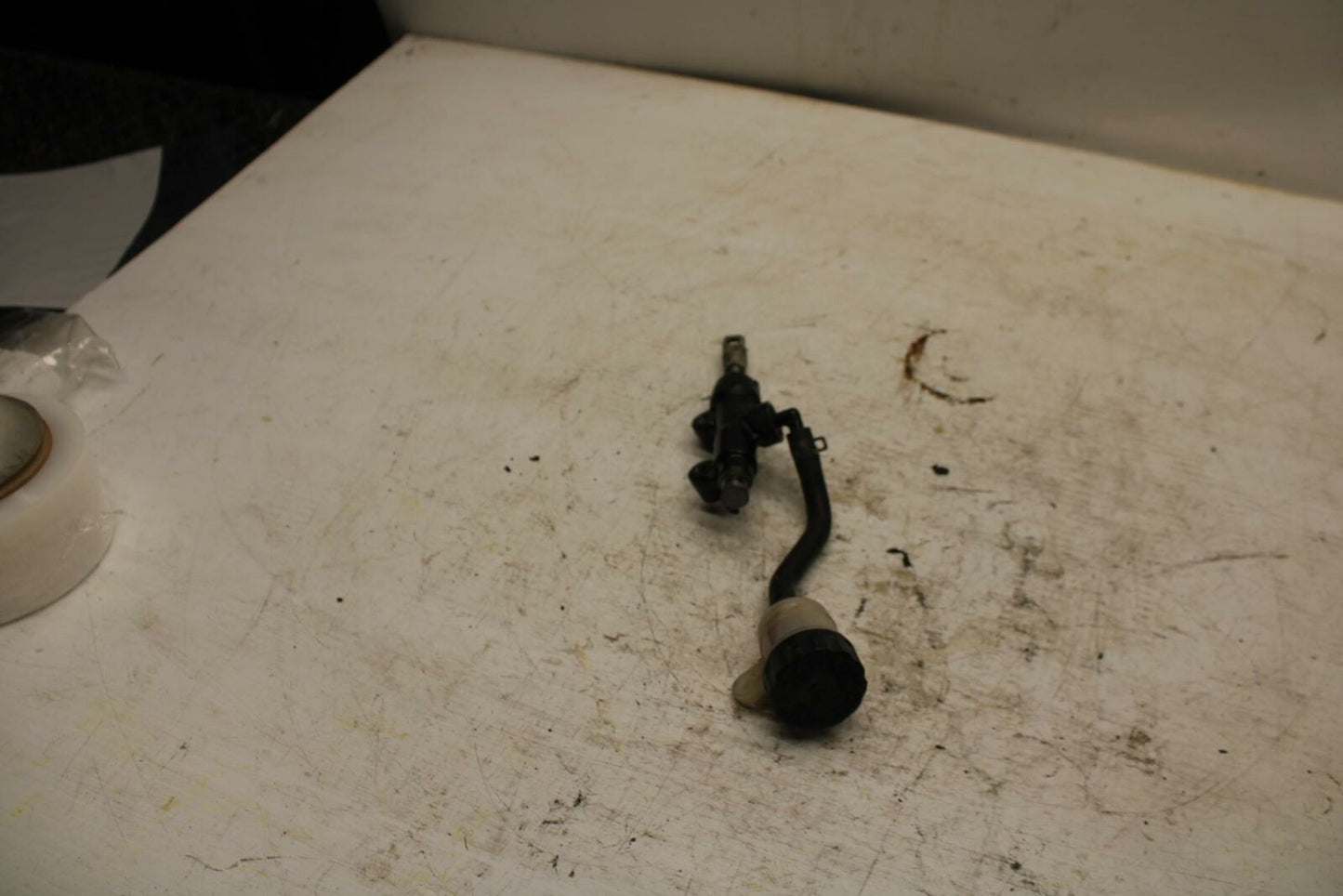 07-16 TRIUMPH STREET TRIPLE REAR BACK BRAKE MASTER CYLINDER W RESERVOIR BB361