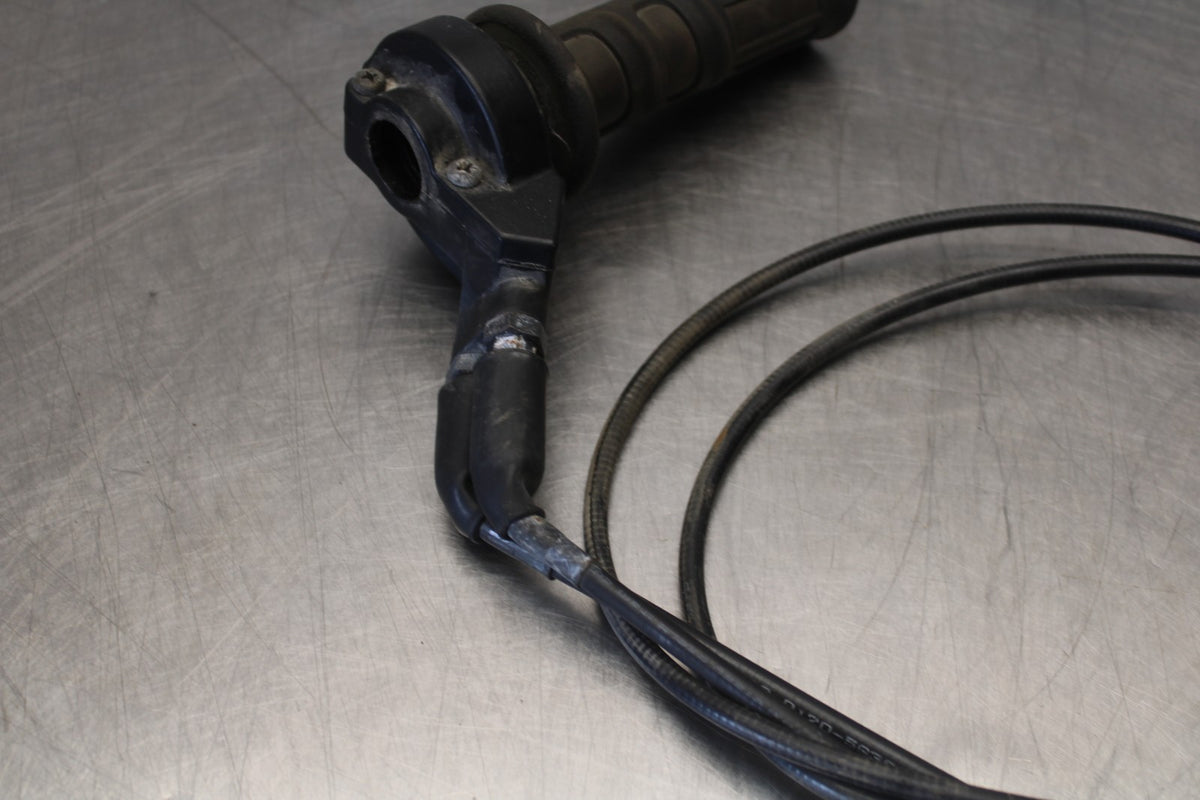 06 KAWASAKI KLR650 THROTTLE CABLE LINE HOUSING GUIDE BB919