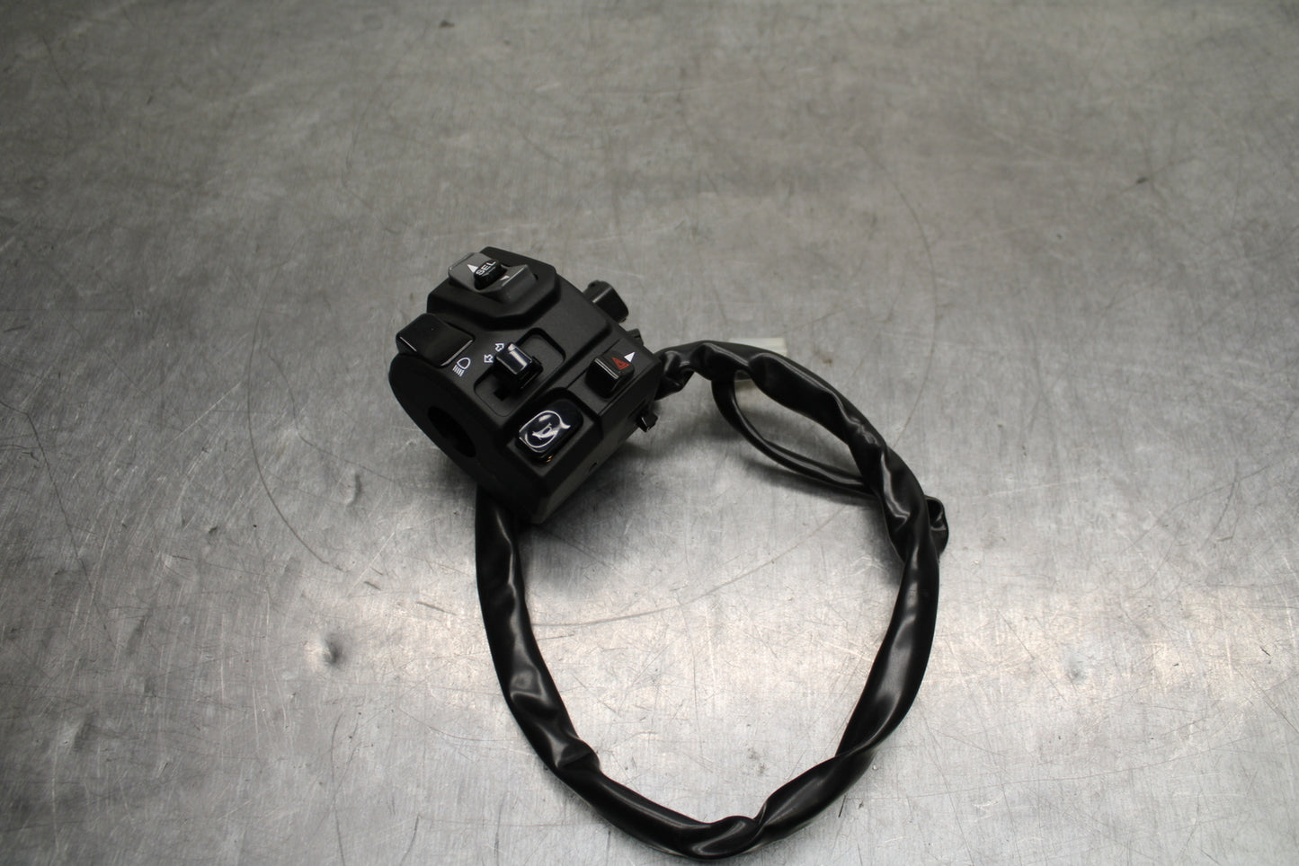 12-25 KAWASAKI NINJA ZX14R NEW!! LEFT CLIP ON HANDLE HORN SIGNALS SWITCH BB757