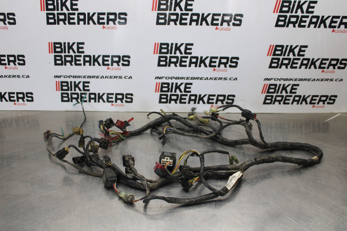 03-08 KAWASAKI VULCAN 1600 MAIN ENGINE WIRING HARNESS MOTOR WIRE LOOM BB196