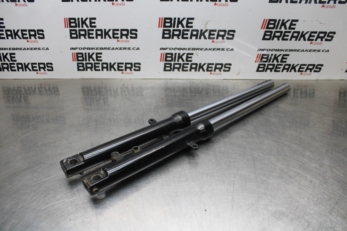 96 KAWASAKI NINJA 500 EX500A FRONT FORKS SHOCK SUSPENSION SET PAIR BB768