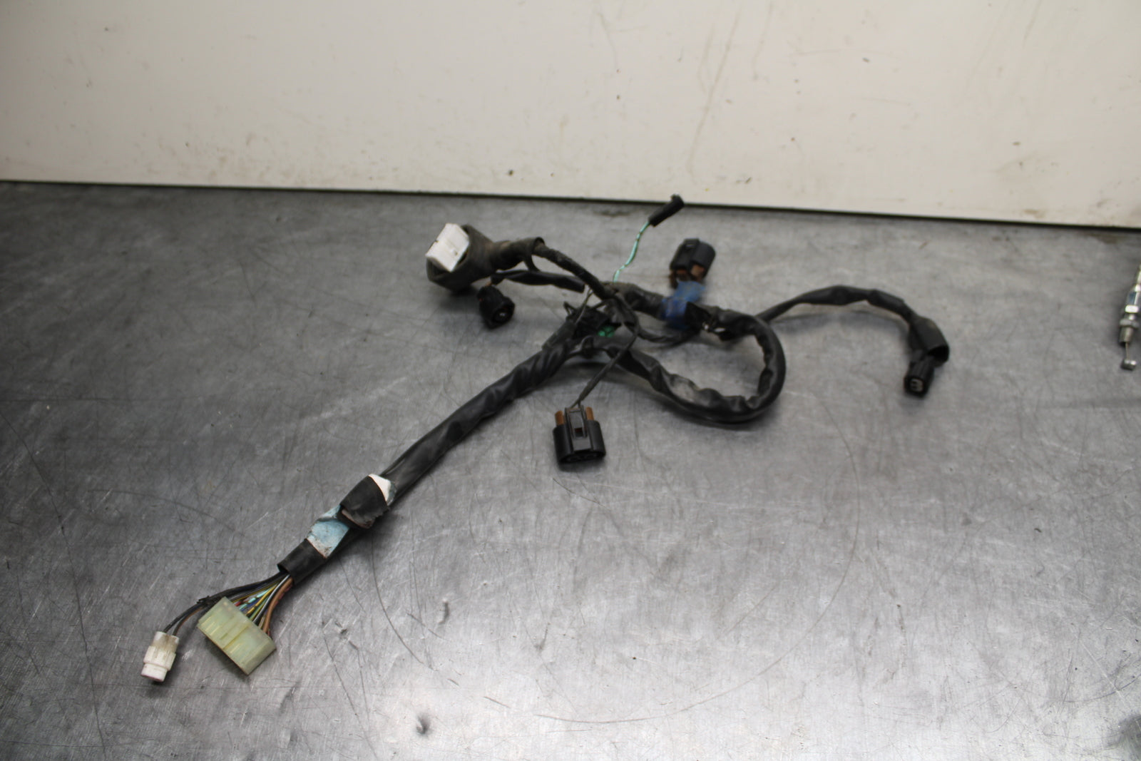 08-10 SUZUKI GSXR 600 HEADLIGHT SPEEDO GAUGES WIRING HARNESS WIRE LOOM BB753