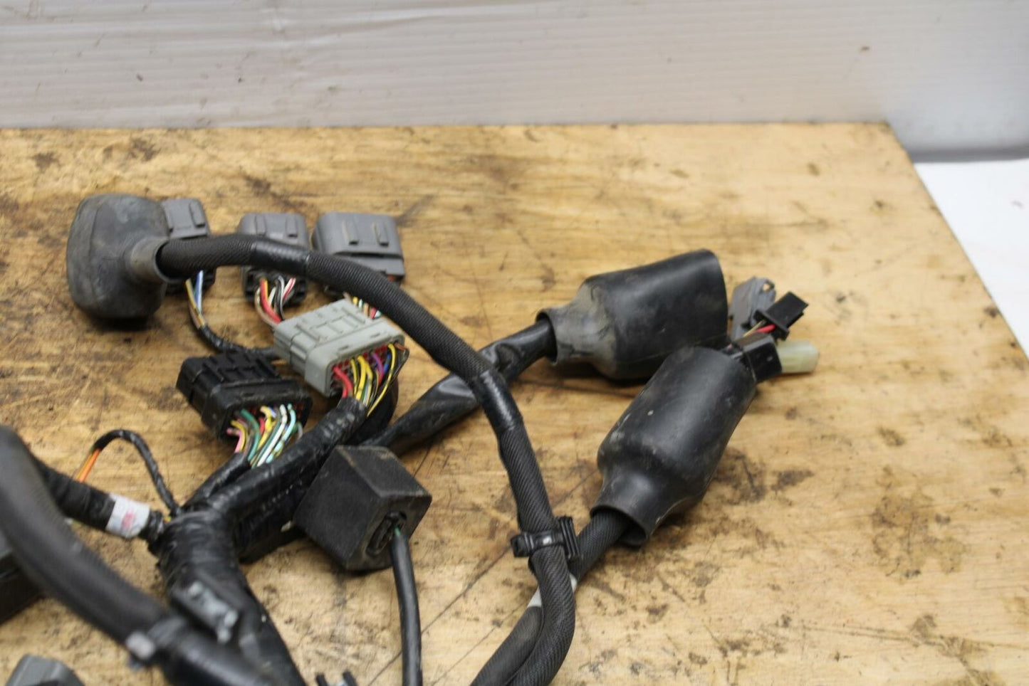 13-18 KAWASAKI NINJA ZX6R MAIN ENGINE WIRING HARNESS MOTOR WIRE LOOM BB342