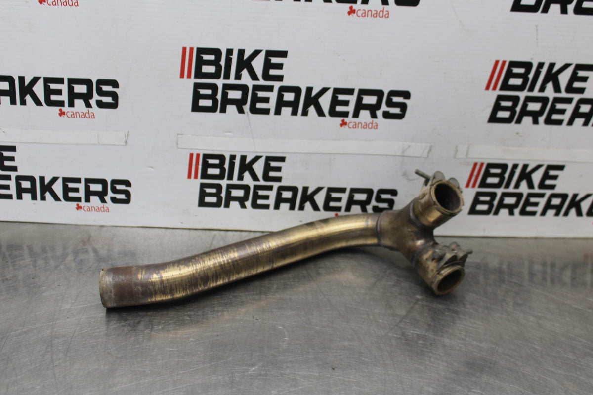 12 TRIUMPH STREET TRIPLE R EXHAUST MIDPIPE MID MIDDLE PIPE BB914