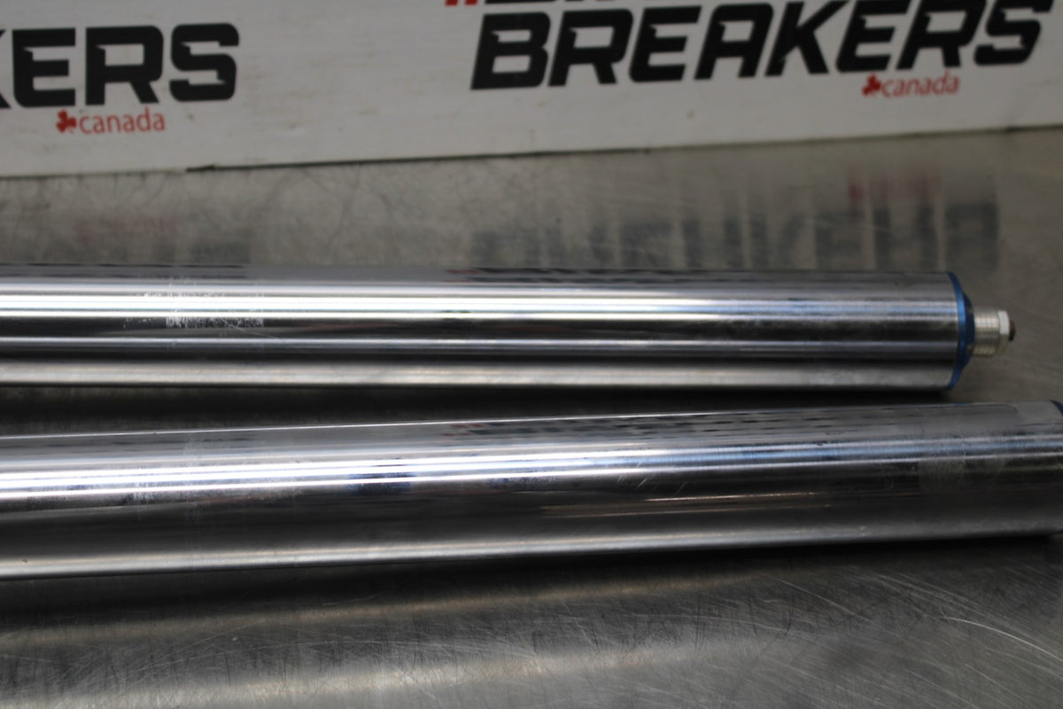 98 KAWASAKI NINJA ZX6 FRONT FORKS SHOCK SUSPENSION SET PAIR BB870