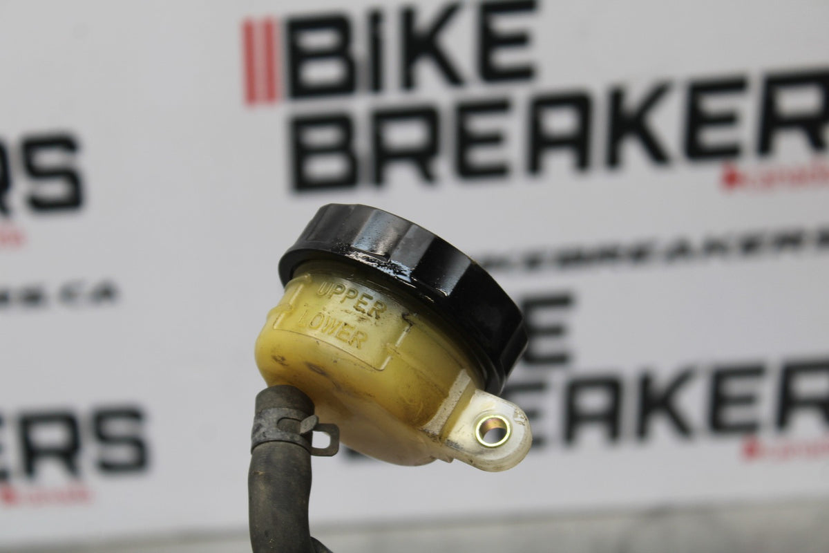01-06 HONDA CBR600F4I REAR BACK BRAKE MASTER CYLINDER W RESERVOIR BB185