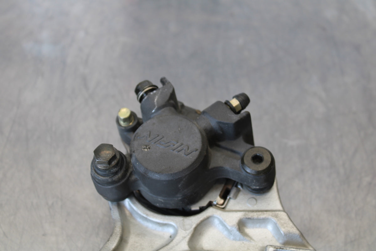 05-06 HONDA CBR600RR REAR BACK BRAKE CALIPER W MOUNT BRACKET BB159