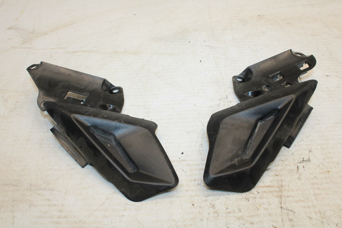 07-16 TRIUMPH STREET TRIPLE RIGHT LEFT FRAME MID SIDE COVERS COWLS PANELS BB356