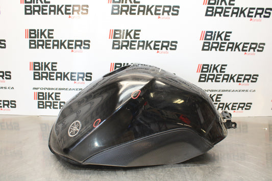 09-15 YAMAHA FZ6R GAS TANK FUEL CELL PETROL RESERVOIR BB161