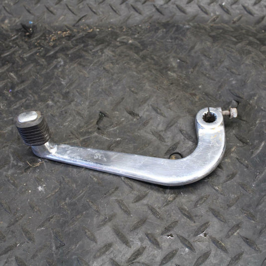 86 SUZUKI GSXR1100 G POLISHED RIGHT REARSET BRAKE FOOT PEDAL BB227