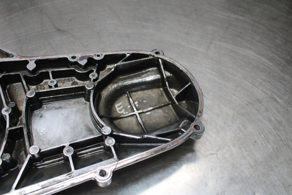 99-00 HARLEY-DAVIDSON ELECTRA GLIDE FLHT PRIMARY CLUTCH SIDE ENGINE COVER BB805