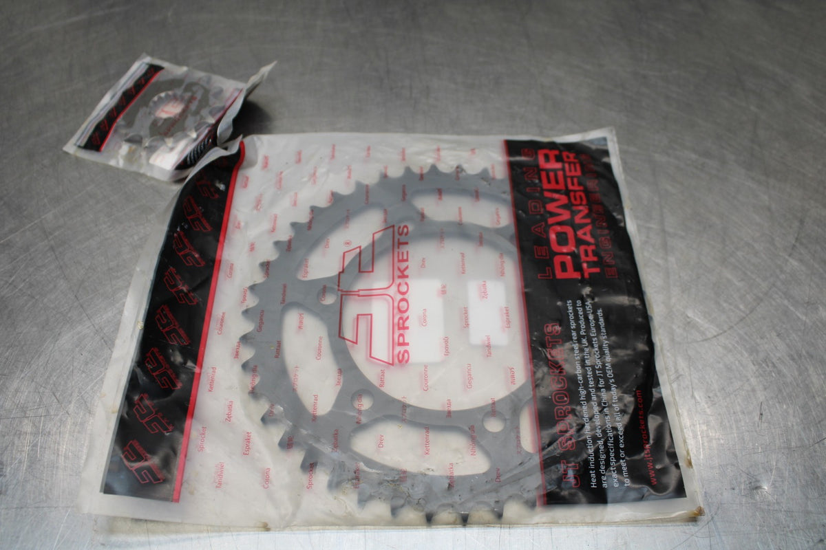 13-17 KAWASAKI NINJA 300 EX300 ABS FRONT & REAR SPROCKETS BB187