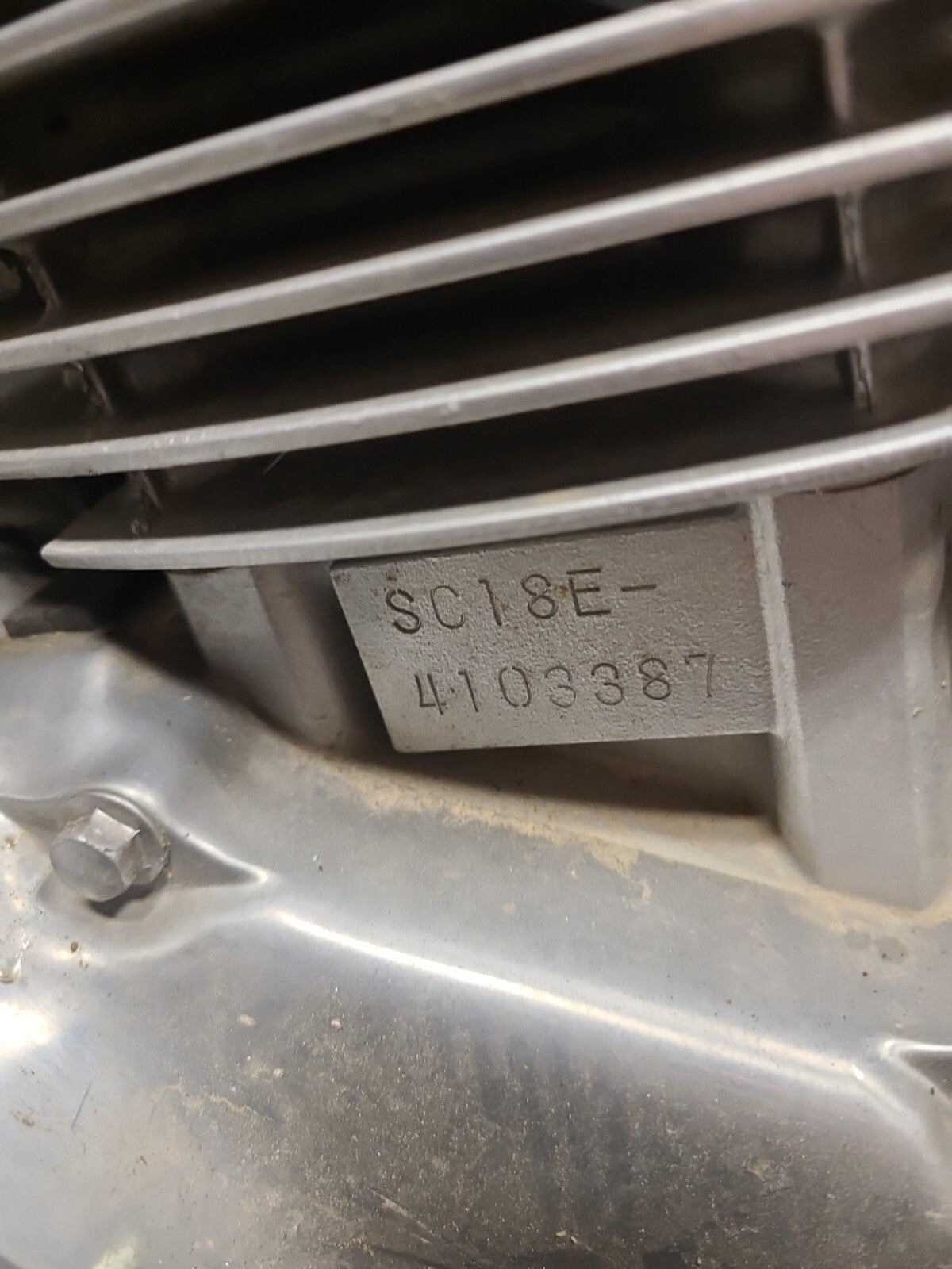 2007 Honda Shadow Spirit 1100 VT1100C ENGINE MOTOR BB561