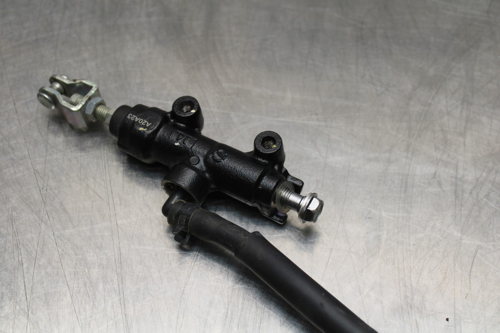 18-23 KAWASAKI NINJA 400 EX400 ABS REAR BRAKE MASTER CYLINDER W RESERVOIR BB177