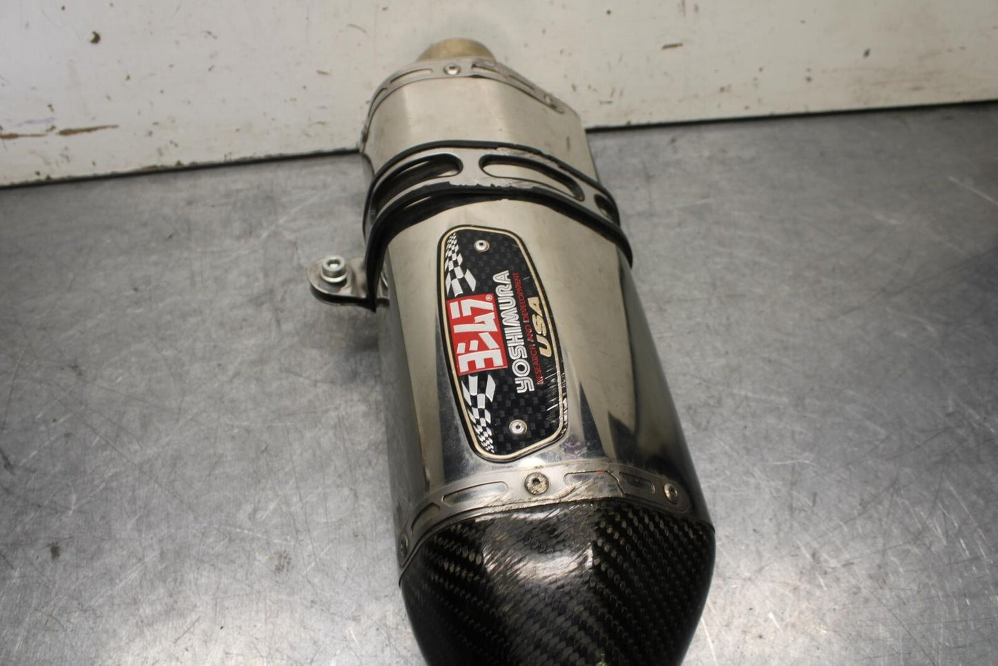 11-12 KAWASAKI Z1000 YOSHIMURA EXHAUST PIPE MUFFLER SLIP ON CAN SILENCER BB636