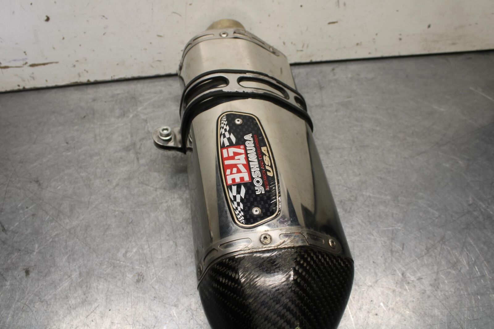 11-12 KAWASAKI Z1000 YOSHIMURA EXHAUST PIPE MUFFLER SLIP ON CAN SILENCER BB636