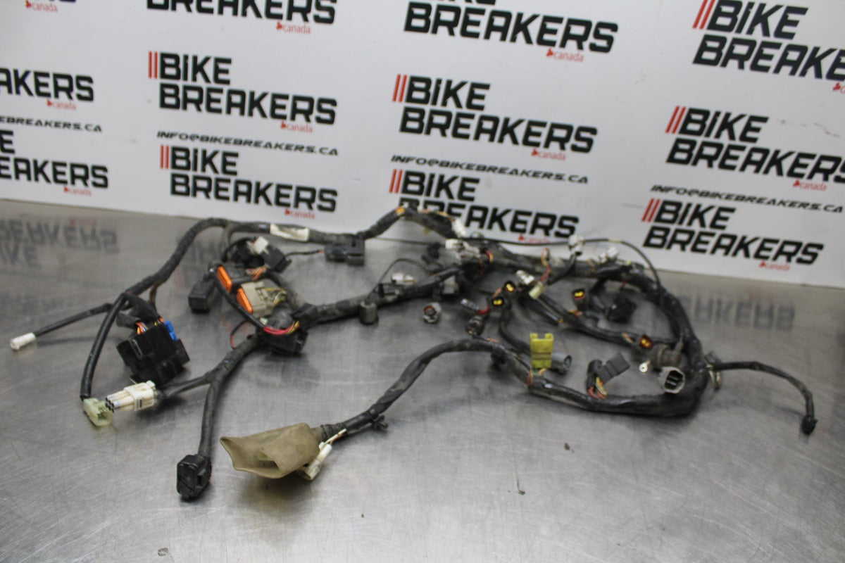 08-10 SUZUKI GSXR 600 MAIN ENGINE WIRING HARNESS MOTOR WIRE LOOM BB765